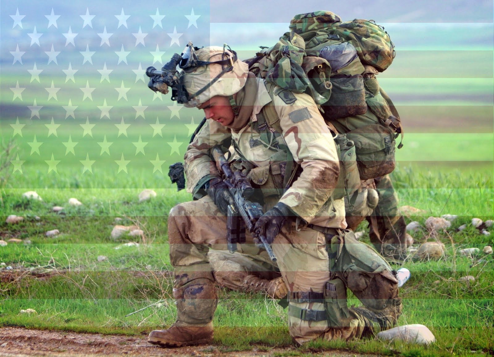 American Soldier Flag Veteran