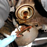 fix oil leak Nissan Murano
