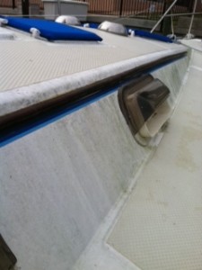 Hunter 34 Sailboat Dirty Mildew