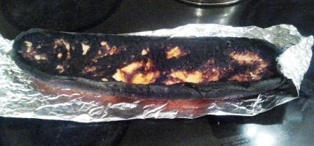 Burnt Garlic Bread