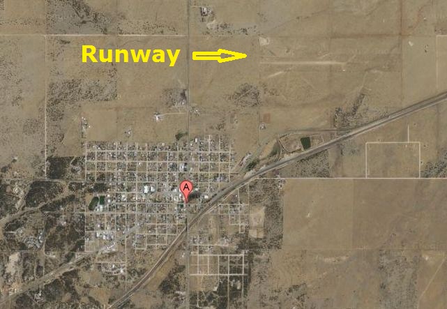 Mountain Air New Mexico Airport Satellite Image
