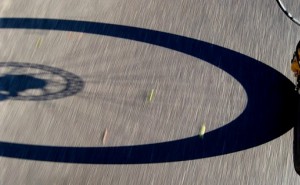 Bicycle Bike Wheel Shadow Cycling Ride Riding