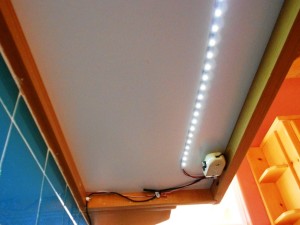 LED light strip cabinet switch