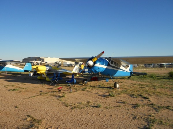 2013 Cactus Fly-In camping aircraft