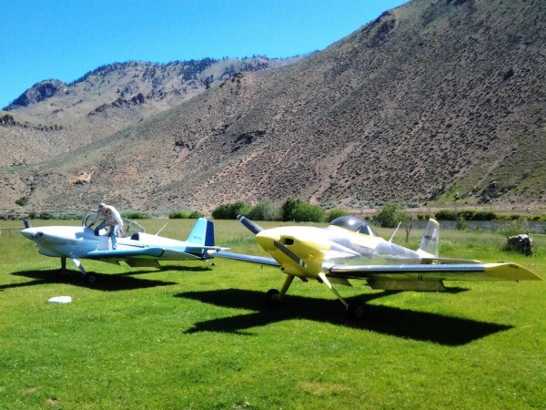 Aircraft Aviation Flying B Ranch RV-3 Backcountry Airstrip