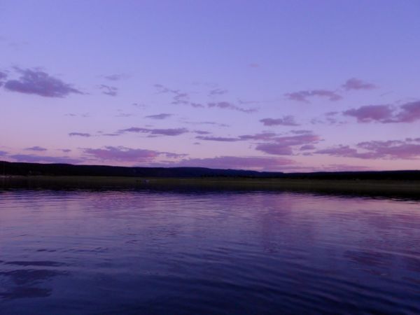 Necky Manitou Kayak Dark Full Moon Bluewater night