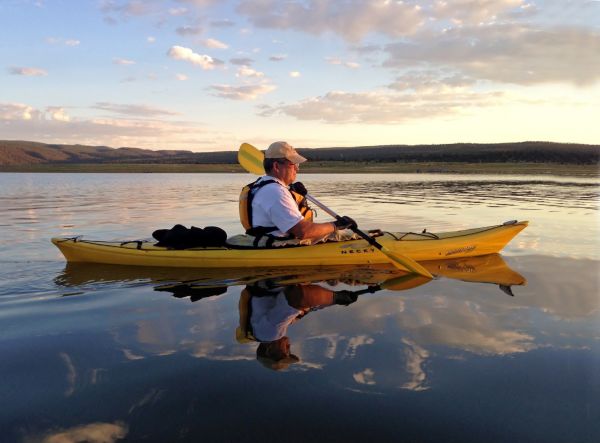 Necky Manitou Kayak Dark Full Moon Bluewater night