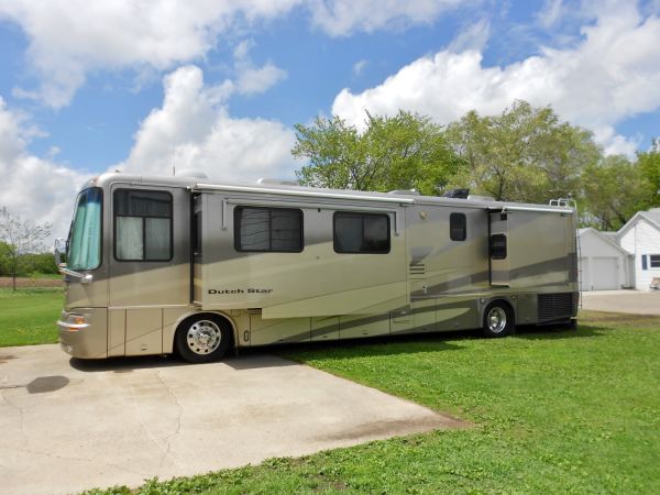 Newmar Dutch Star JBAM boondocking RV motorhome Minnesota diesel