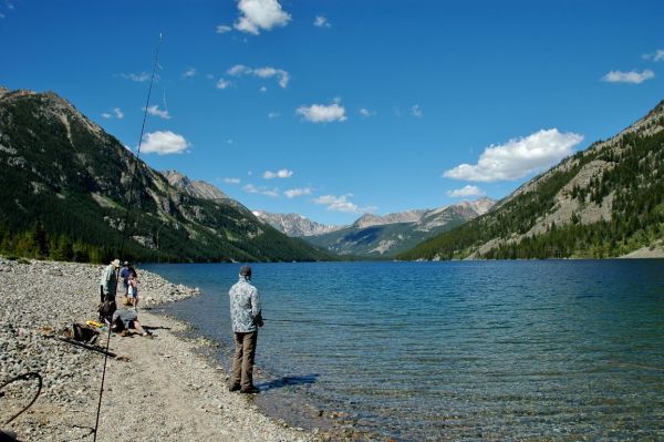 Mystic Lake Montana Newmar Dutch Star National Forest Service Camping