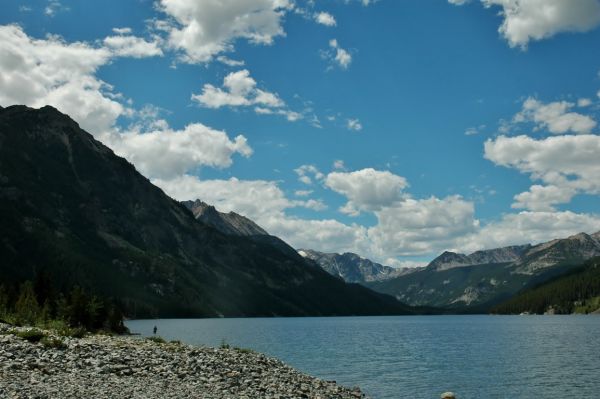 Mystic Lake Montana Newmar Dutch Star National Forest Service Camping