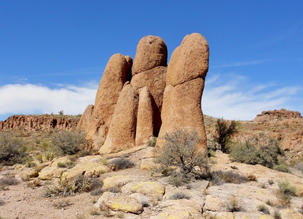 Newmar Dutch Star boondocking monolith garden kingman arizona