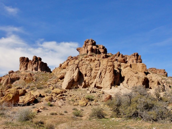 Newmar Dutch Star boondocking monolith garden kingman arizona