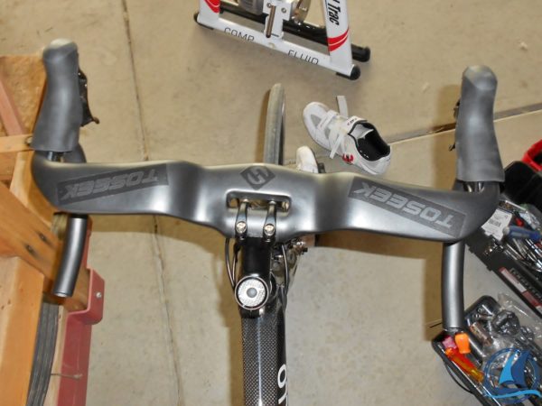 road bike handlebars with rise