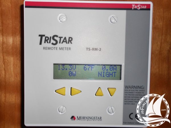 battery temperature sensor solar charge controller Morningstar MPPT
