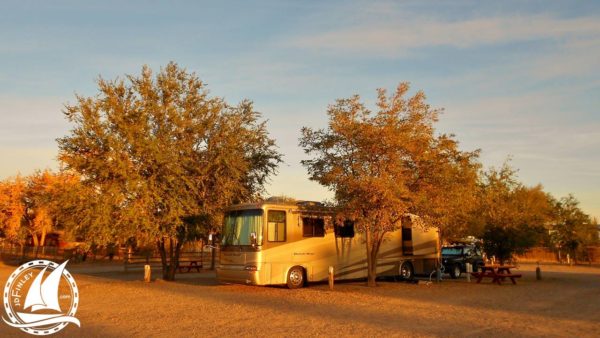 Cottonwood RV Park Bluff Utah Newmar Dutch Star