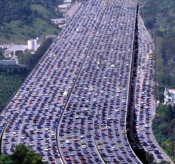 traffic jam jamb freeway society opinion