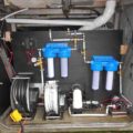 Missy 1998 MCI 102-EL3 coach water pump liquids plumbing wet bay
