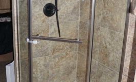 Missy Shower Bathroom Glass Tile Delta Porter In2ition Faucet Oil Rubbed Bronze
