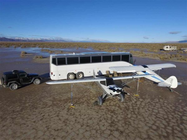 High Sierra Fly-in Dead Cow dry lake bed airplanes stoldrag