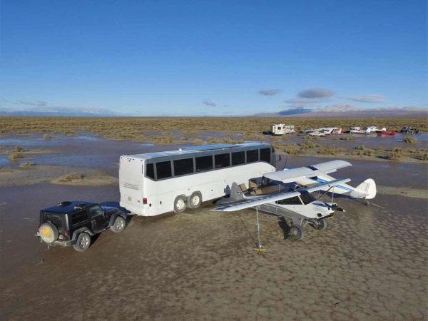 High Sierra Fly-in Dead Cow dry lake bed airplanes stoldrag