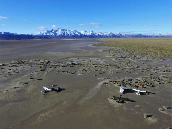 High Sierra Fly-in Dead Cow dry lake bed airplanes stoldrag