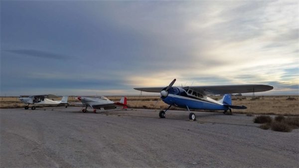 Vans RV-4 flying breakfast Murphy Rebel Cessna 195