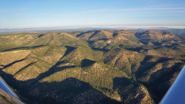 New Mexico flying mountains wilderness RV-4