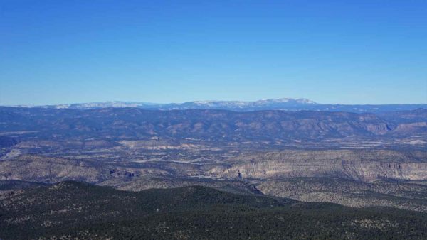 New Mexico Continental Divide Mountains Snow