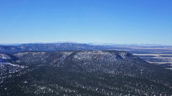 New Mexico Continental Divide Mountains Snow