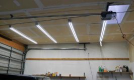 LED shop hangar lights fluorescent
