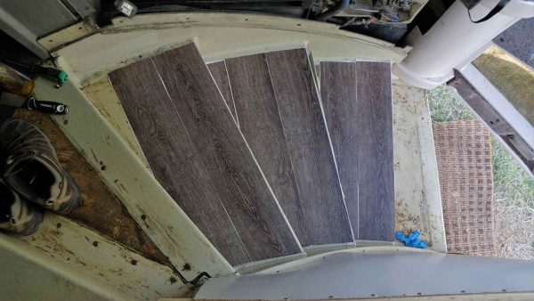 Missy staircase stairs vinyl laminate flooring