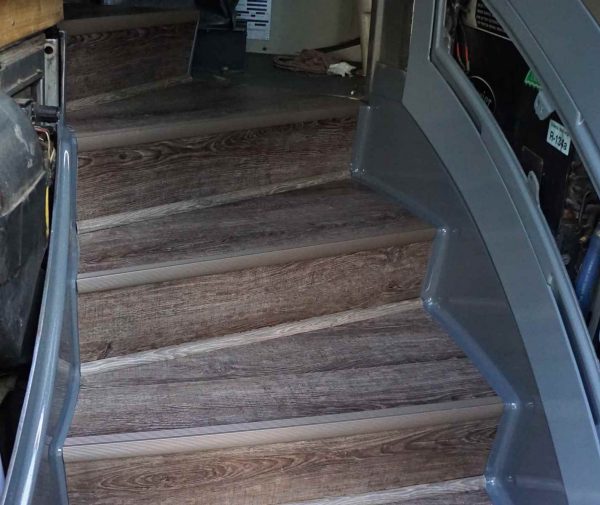 Missy stairs staircase vinyl laminate peel and stick