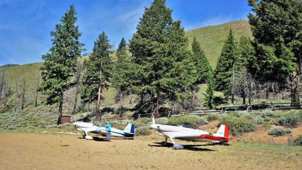 Idaho Backcountry Camping Airstrip RV-4 Upper Loon