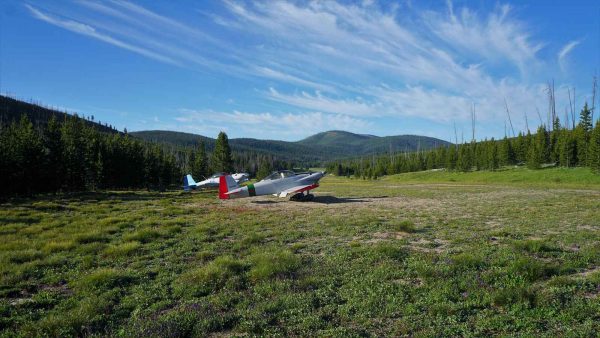 Idaho Backcountry Camping Airstrip RV-4 Cold Meadows