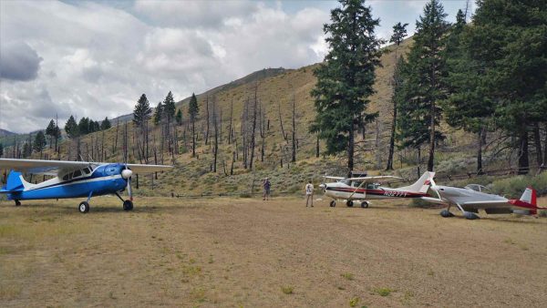 RV-4 Idaho backcountry camping aircraft upper loon