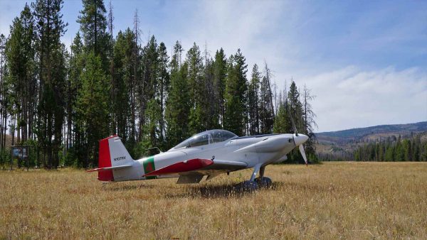 RV-4 Idaho backcountry camping aircraft chamberlain basin