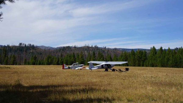 RV-4 Idaho backcountry camping aircraft chamberlain basin carbon cub