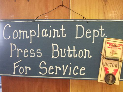 Complaint Complain Complaining
