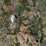 GPS Track New Mexico to Johnson Creek Idaho Trip
