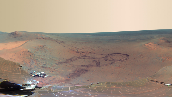 NASA Mars Opportunity Rover Image