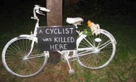 Ghost Bike White Bicycle Cyclist Killed Struck Murdered